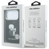 Etui Karl Lagerfeld Karl & Choupette     Back Logo MagSafe do iPhone 17 Pro Max czarny